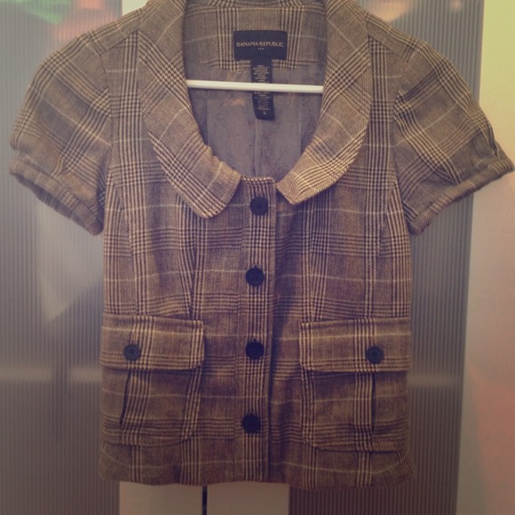 Banana Republic Short-sleeve jacket