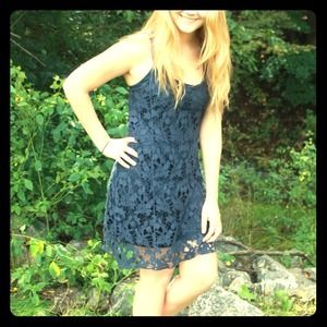Blue dress
