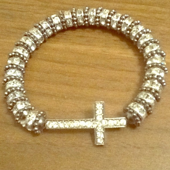 Crystal Encrusted Cross