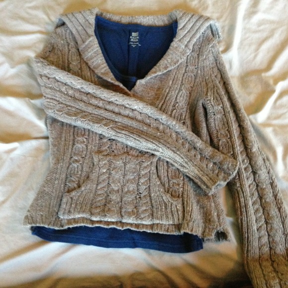 American Eagle Outfitters Sweaters - SOLD!! Taupe wool sweater