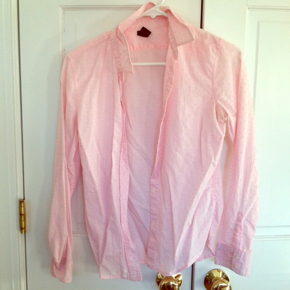 RESERVED Light pink button down long sleeve shirt