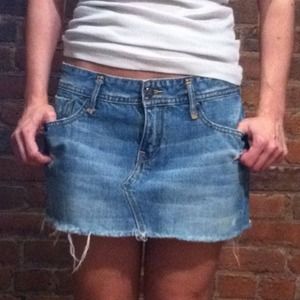 Denim skirt