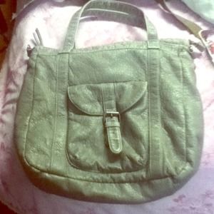 Gray tote