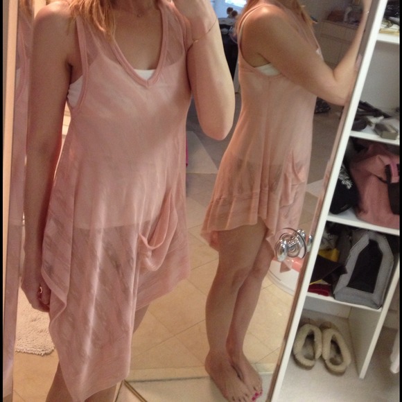 NWOT Manito tissue trapeze dress.