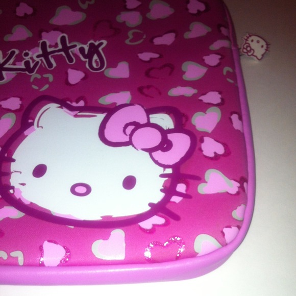 🚫SOLD🚫NWOT PADDED HELLO KITTY GLITTER - Picture 2 of 4