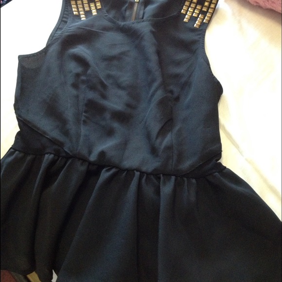 Black material girl shirt