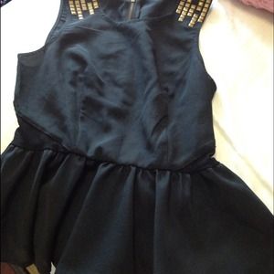 Black material girl shirt