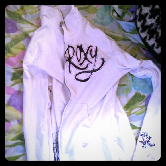 White roxy jacket