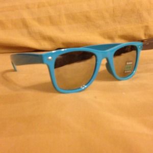 Blue sunglasses