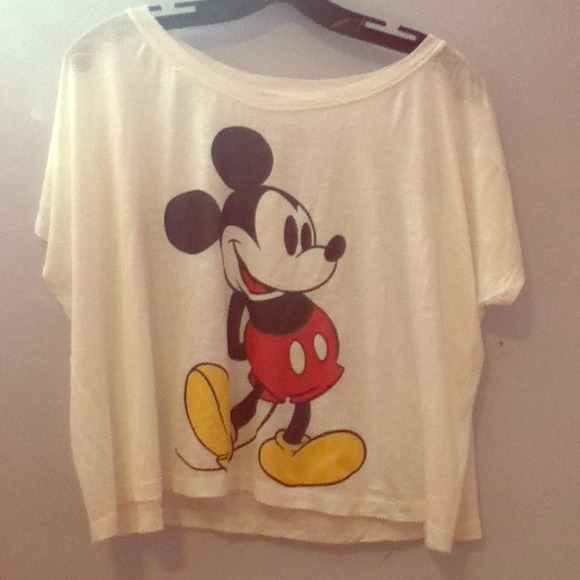 ❌❌SOLD❌❌White Disney Mickey Mouse Shirt