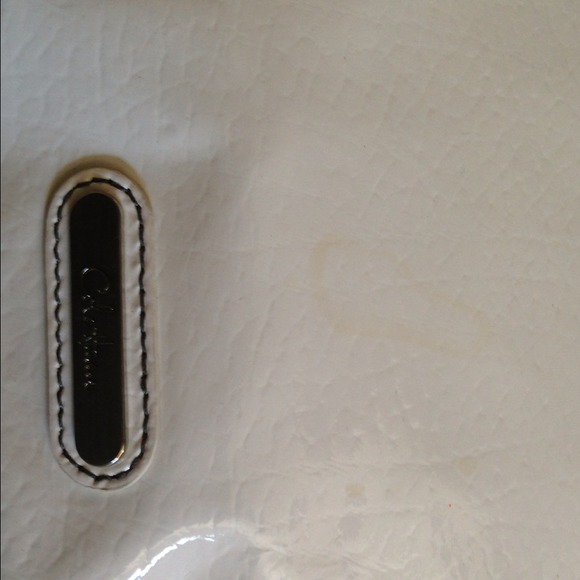 Reduced🌺Cole Haan white patent leather purse - Picture 4 of 4