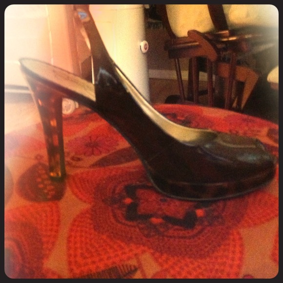 Jessica Simpson Brown/Tortoise Shell Heels!
