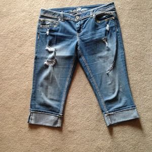 Almost famous cropped jeans!