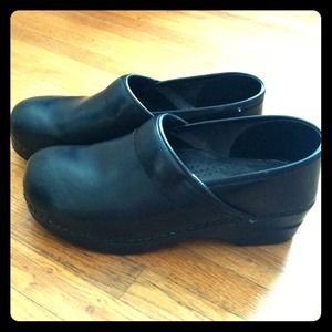 Black Dansko clogs