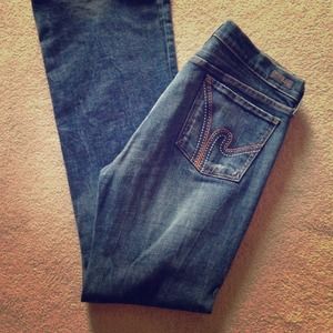 REDUCED!!Citizens of humanity boot cut jeans!