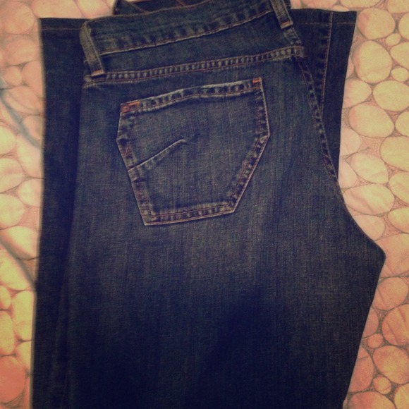 James jeans boot leg faded denim