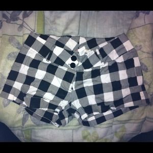 Plaid shorts