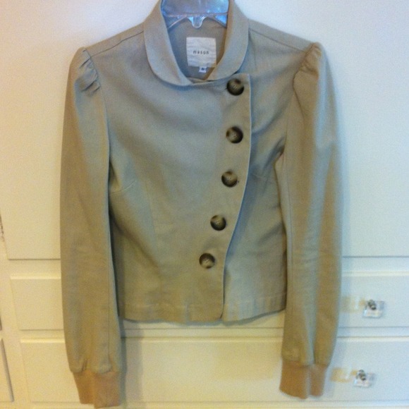 Michelle mason military inspired blazer