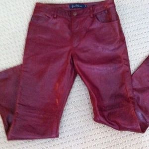Leather pants