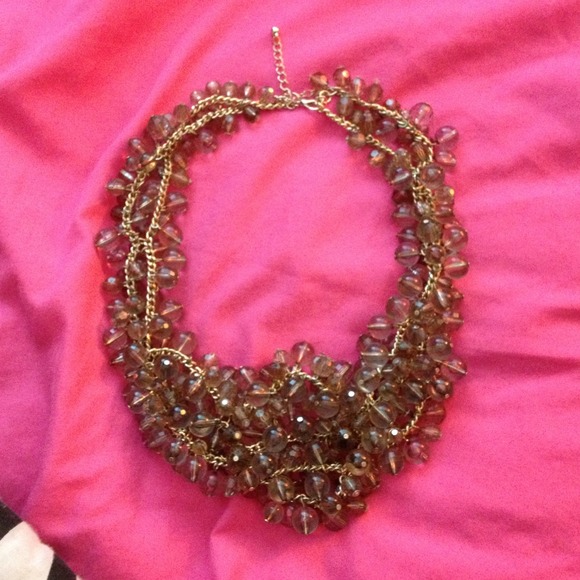 Chunky beaded necklace