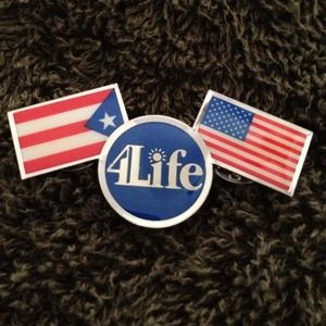 4Life USA / PR  Rare Pin