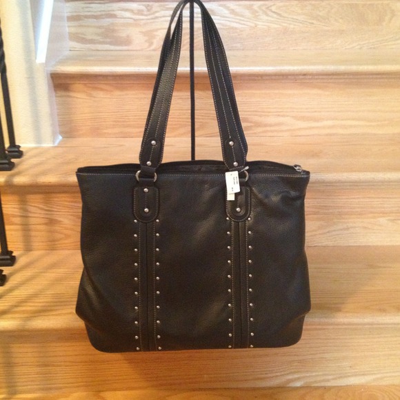 L. Erickson "What a stud" handbag/tote