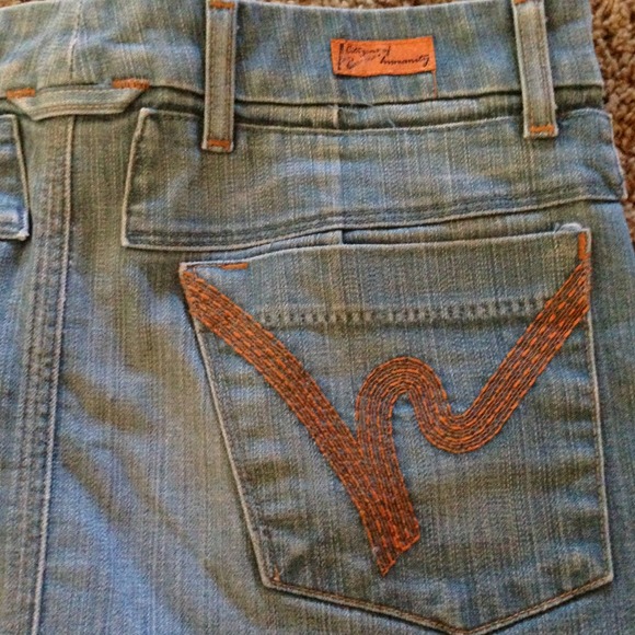 Citizens of Humanity mini Jean skirt! - Picture 3 of 5