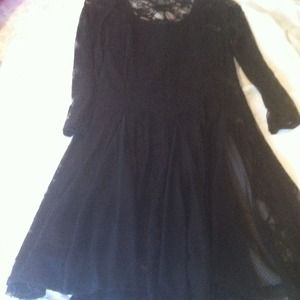Black lace dress From Hot Topic