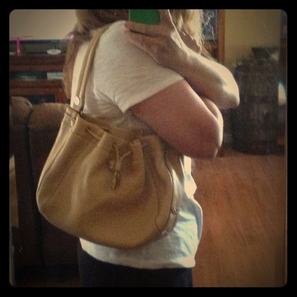 Cole Haan tan bag