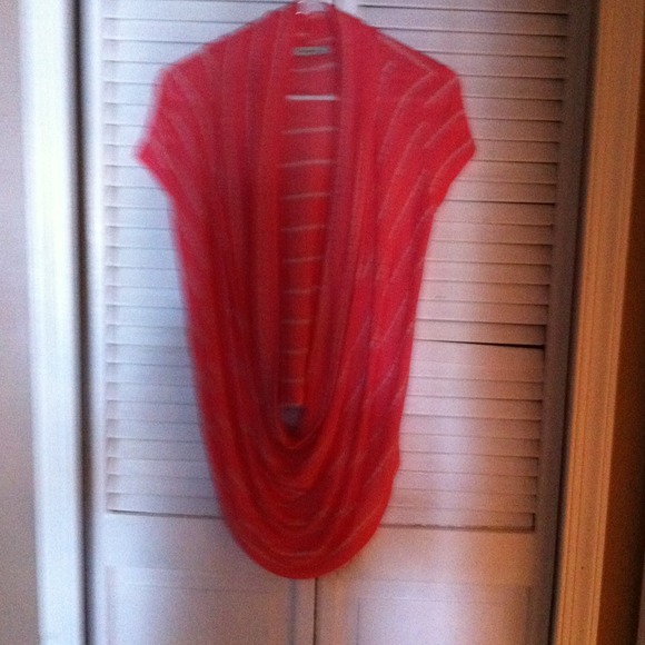 Long cowlneck top