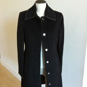 COACH - BNWT Beautiful Wool/Mohair Black Wool Coat