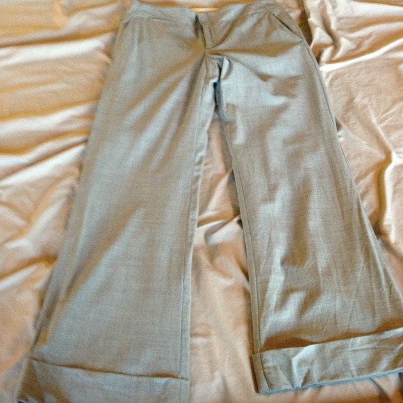 Trousers, light gray