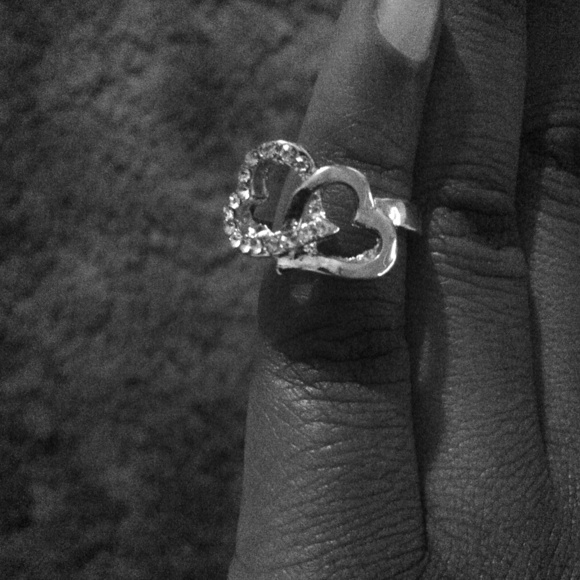 Two hearted ring SOLD !!!!!!!!
