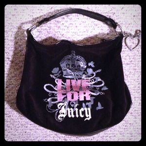 🎉SALE🎉Juicy Couture Live for Juicy Black Handbag