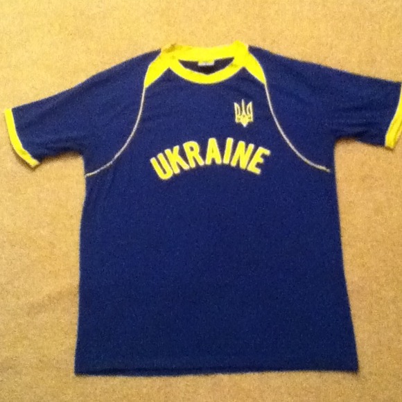 Ukraine Blue and Yellow t shirt top