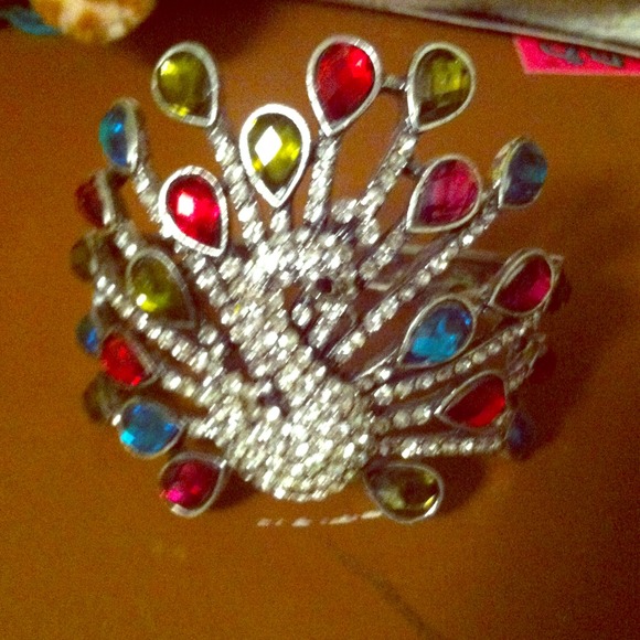 Peacock bracelet