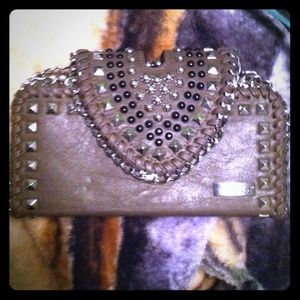 🌟REDUCED🌟Charcoal grey Nicole lee clutch