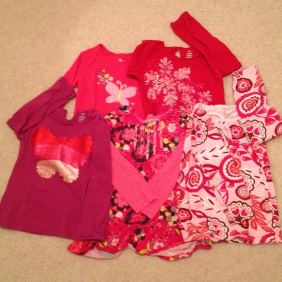 🔴SOLD🔴 ❤Bundle of 5 girls long sleeve