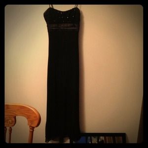 Long black dress :)