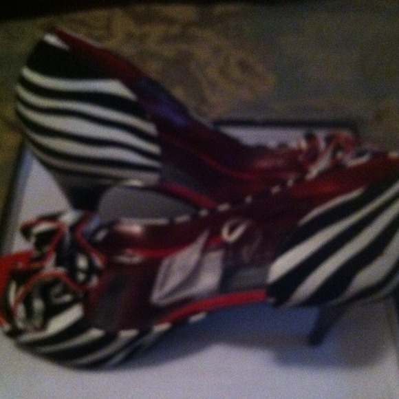 Shoes - Zebra Heels