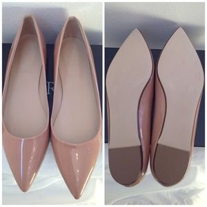 J. Crew Shoes - πHOST PICKπJ Crew Viv Clay Patent Leather Flats J. Crew Shoes - πHOST PICKπJ Crew Viv Clay Patent Leather Flats