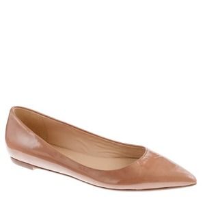 J. Crew Shoes - πHOST PICKπJ Crew Viv Clay Patent Leather Flats J. Crew Shoes - πHOST PICKπJ Crew Viv Clay Patent Leather Flats