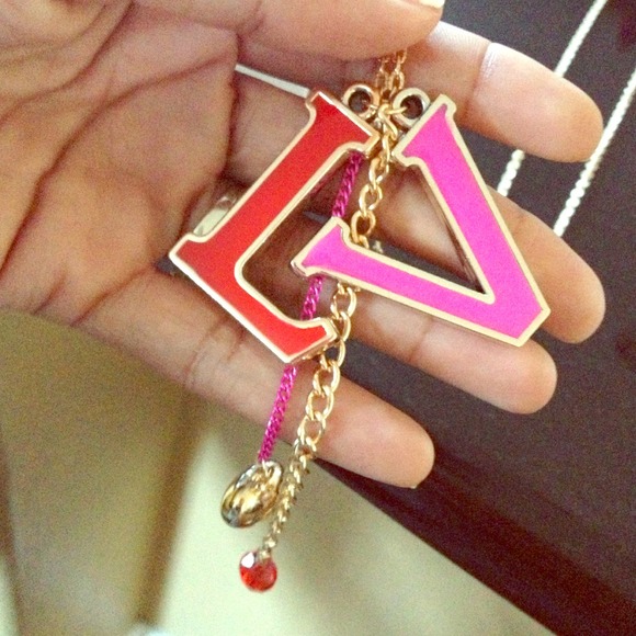 LV charm necklace!!😉😘😍👌