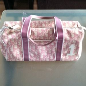 AUTHENTIC Christian Dior duffle style bag