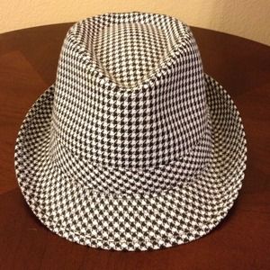 Houndstooth fedora