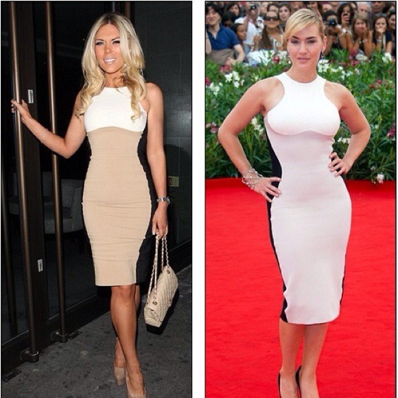 Optical illusion slimming dress RESERVED