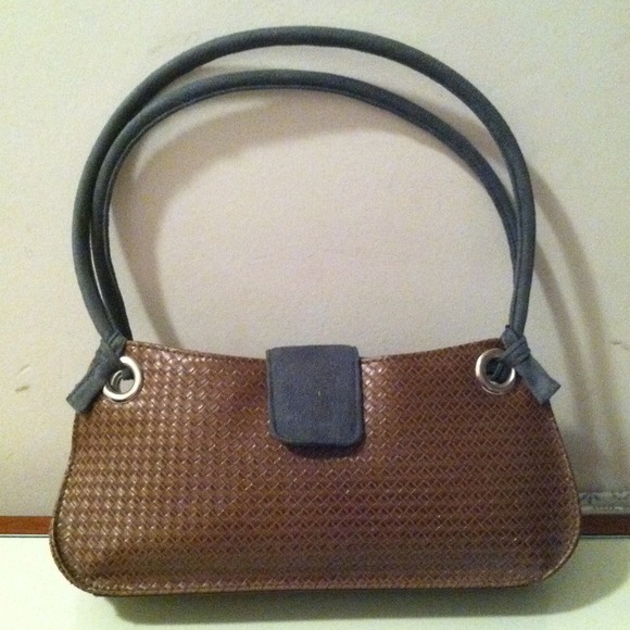 Wicker💫style green suede purse💫⚡
