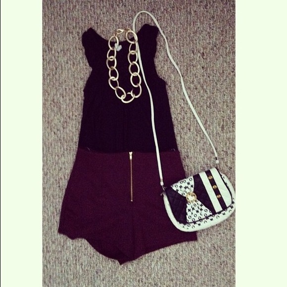 Black oneil top