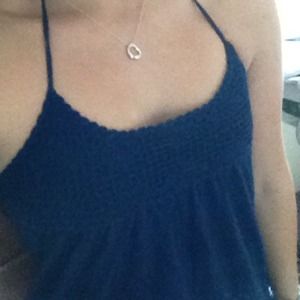 Navy summer dress/cover up