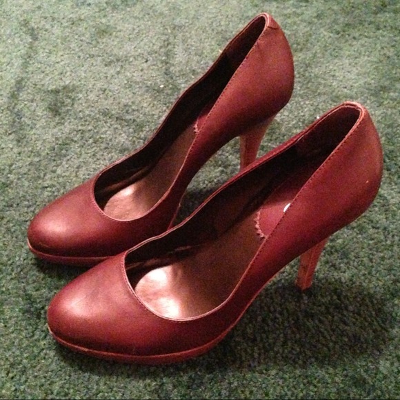 Brown ALDO heels